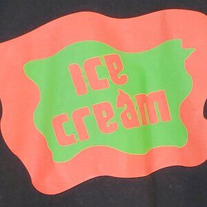 VTG ICECREAM Black T-Shirt by BBC Billionaires Boys Club EUC Size Large Mens